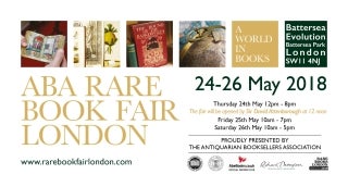 61st ABA Rare Book Fair London
