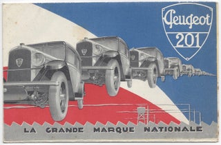 Peugeot 201. La grande marque national.