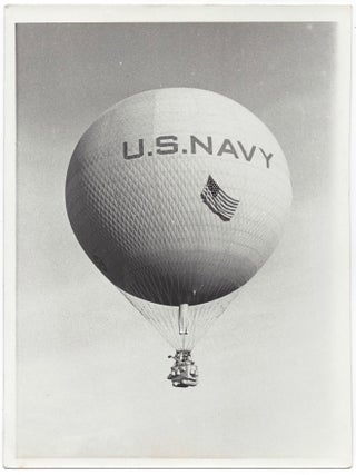Item #1086 A Collection of Twelve Photographs Documenting the 1935 Gordon Bennett Cup Gas Balloon...