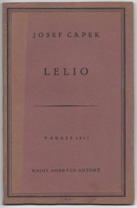 Item #1145 Lelio. Josef Capek, Josef Čapek