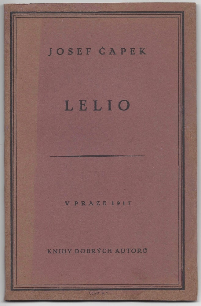 Item #1145 Lelio. Josef Capek, Josef Čapek.