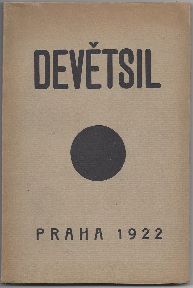 Item #1165 Revolucni sbornik Devetsil. / Revoluční sborník Devětsil. [Revolutionary Proceedings of Devětsil.]. Jaroslav Seifert, Teige Karel.