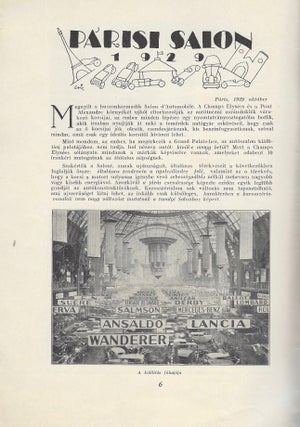 A kerék. 1929. október-november. II. évfolyam 10–11. szám. [The Wheel. October-November, 1929. 2nd Year, No. 11–12.]