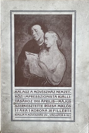 Item #1224 Kalauz a Müvészház nemzetközi impresszionista kiállitásához. / Kalauz a...