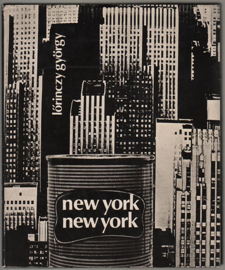 Item #125 New York, New York. György Lörinczy, György Lőrinczy.