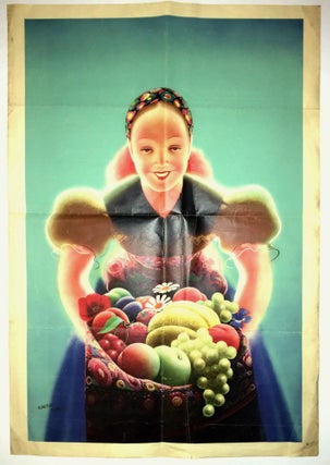 Item #1266 Poster in Art Deco Style. György Konecsni, György Kling