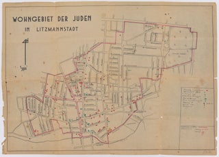 Item #1405 Wohngebiet der Juden in Litzmannstadt. [Residential Area of the Jews in Litzmannstadt