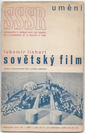 Item #1448 Sovetsky film. Monografie SSSR, Umení, 28. [The Soviet film.]. Lubomír Linhart
