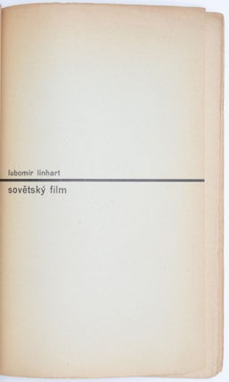 Sovetsky film. Monografie SSSR, Umení, 28. [The Soviet film.]