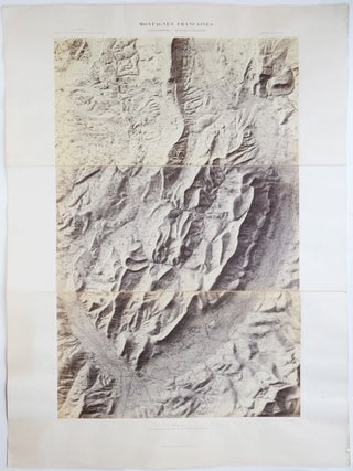 Item #1479 Montagnes Francaises. Alpes Dauphinoises — Massif de la Chartreuse. Feuille de...