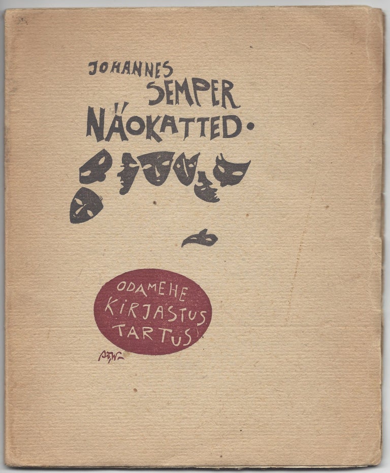 Item #1507 Naokatted I. Esseede Kogu. [Naokatted I. Collected Essays.]. Johannes Semper.