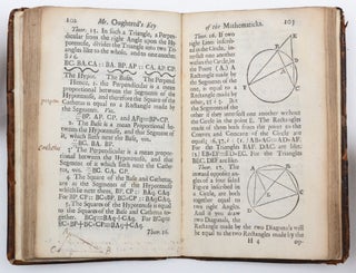Mr. William Oughtred’s Key of the Mathematicks. Newly Translated from the Best Edition With Notes, Rendering it Easie and Intelligble to less Skilful Readers. In which also, Some Problems Left Unanswer’d by the Author are Resolv’d. Absolutely necessary For all Gagers, Surveyors, Gunners, Military-Officers, Mariners, &c. Recommended by Mr. E. Halley, Fellow of the Royal Society.