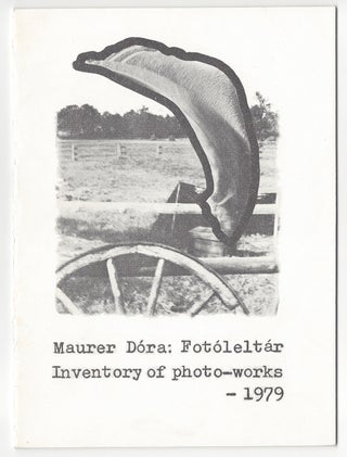 Item #1543 Fotóleltár. Inventory of Photo-Works – 1979. Dóra Maurer, afterword by,...