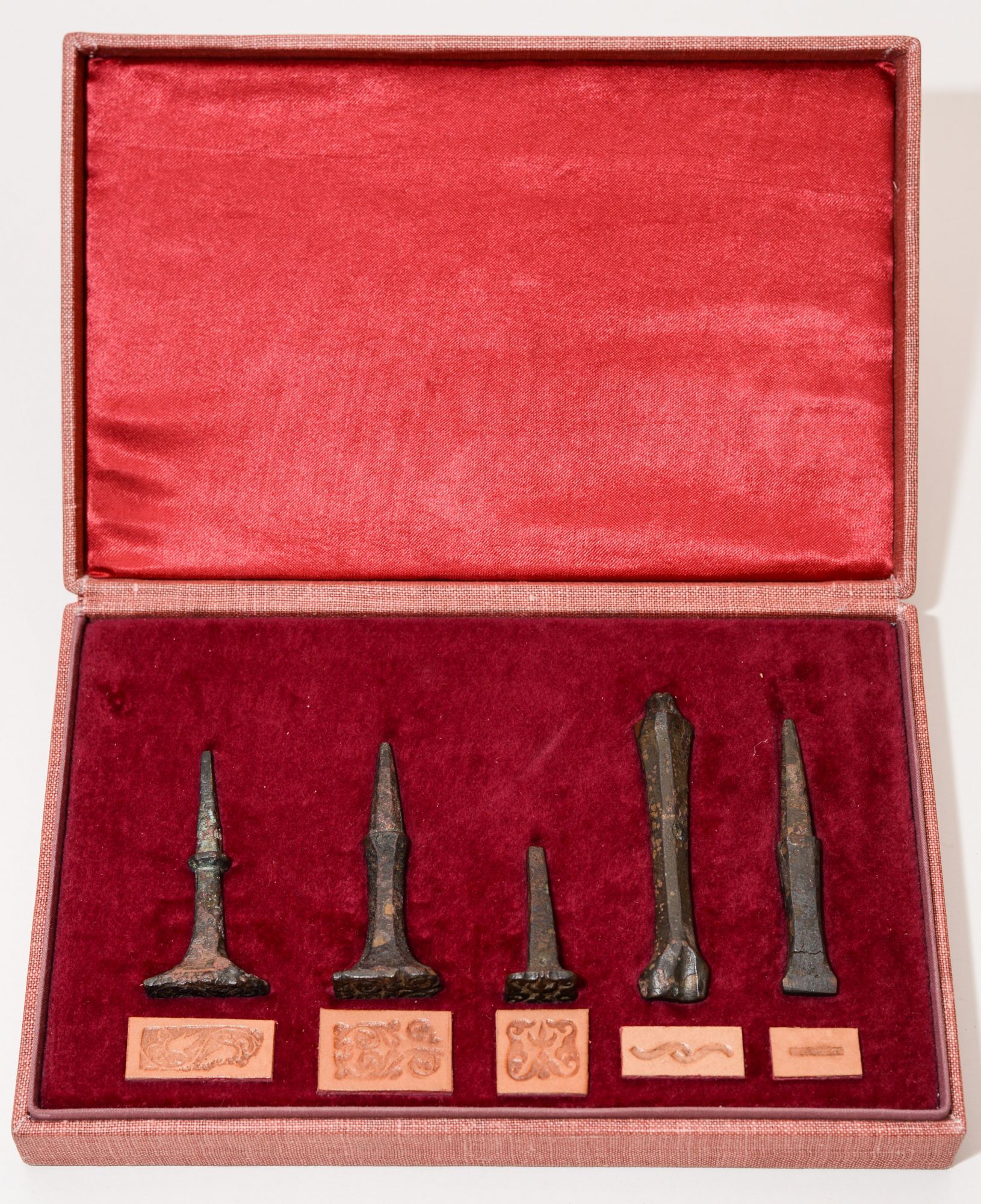 A Collection of Five 16th Century Polish Binding Tools