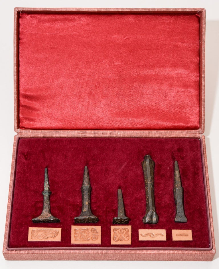 Item #1563 A Collection of Five 16th Century Polish Binding Tools