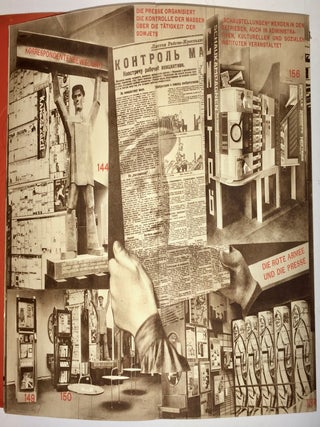 Union der Sozialistischen Sowjet-Republiken. Katalog des Sowjet-Pavillons auf der Internationalen Pressa-Ausstellung K&ouml;ln 1928. [Together with Two Related Flyers.]