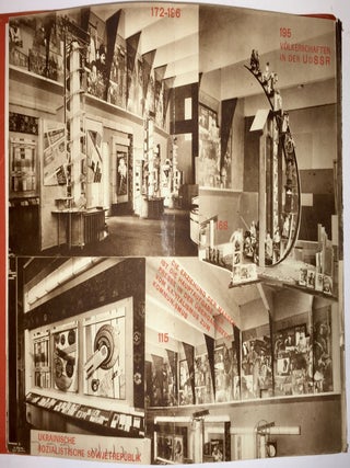 Union der Sozialistischen Sowjet-Republiken. Katalog des Sowjet-Pavillons auf der Internationalen Pressa-Ausstellung K&ouml;ln 1928. [Together with Two Related Flyers.]