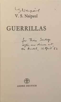 Item #1658 Guerrillas. V. S. Naipaul