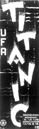 Item #170 Poster of the 1943 UFA Film TITANIC