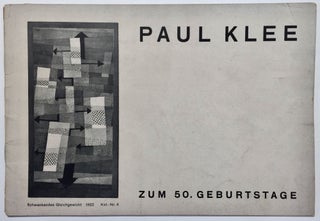 Item #1762 Katalog der Ausstellung Paul Klee : Aquarelle aus den Jahren 1920-1929, Dauer vom 1....