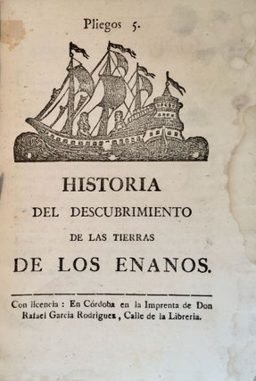 Item #1775 [Voyage to Lilliput. An Abridged Translation.] Historia Del Descubrimiento de Las...