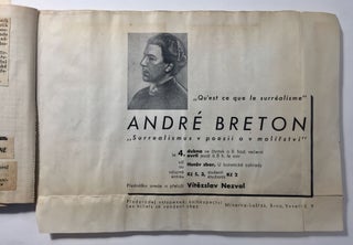 Item #1778 A Collection of Documents Related to Breton’s Visit to Prague in 1935. André...