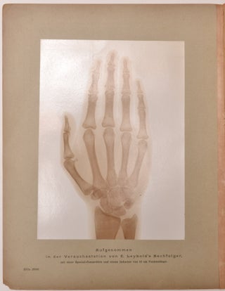 Item #1802 Ausführliche Anleitung zu Versuchen mit Röntgenschen X-Strahlen. Nebst...