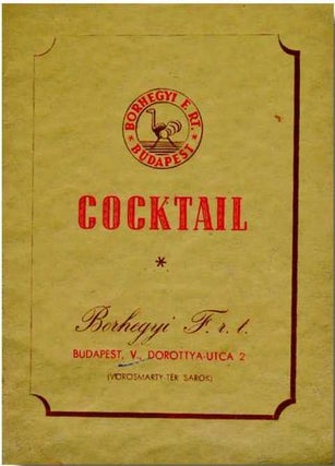 Item #1808 Cocktail (Cocktail recipes