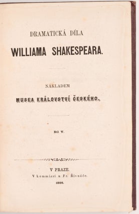 Item #1833 [The Taming of the Shrew; The Merry Wives of Windsor; The Two Gentlemen of Verona;...