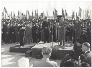 A Collection of 10 Official Photos of the Meetings Between Chinese and Hungarian Communist Leaders in China in 1957 and 1959.
