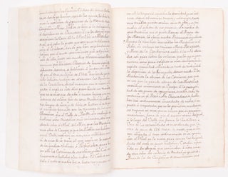 Item #1862 18th-Century Manuscript On the Spanish Role in the French Geodesic Mission, and the...