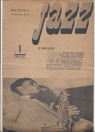 Item #1898 Jazz. [List Venovany Jazzu a Moderni Hudbe.] Rocník I., 1[–5]. Kveten 1947. Rocnik...