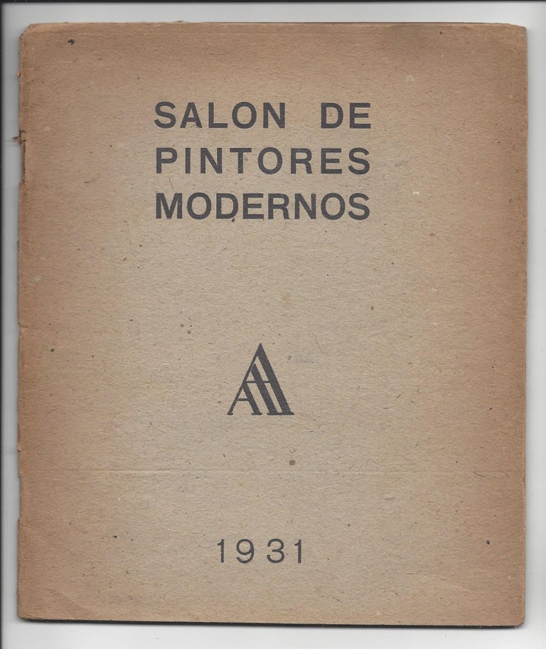 Item #1909 Salon de Pintores Modernos. Catalogo.