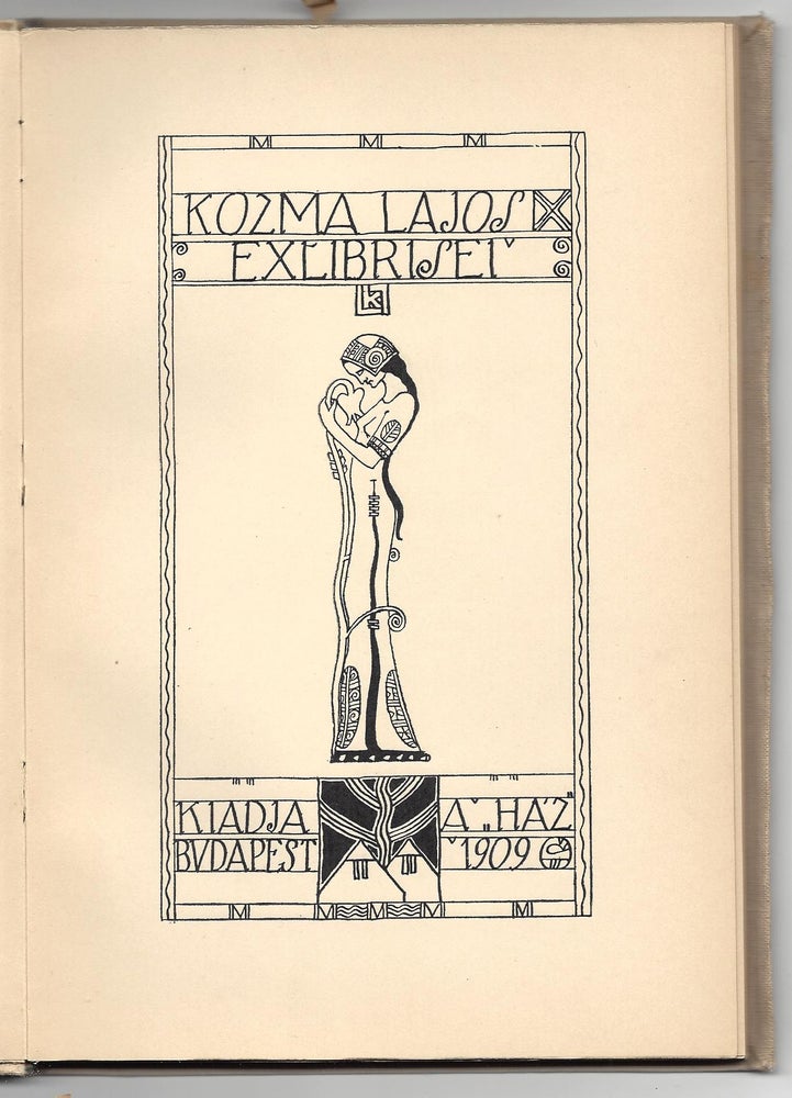Item #1929 Kozma Lajos exlibrisei. [Lajos Kozma’s Bookplates.]. Lajos Kozma.