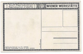 Three Wiener Werkstätte New Year Greetings Postcards.