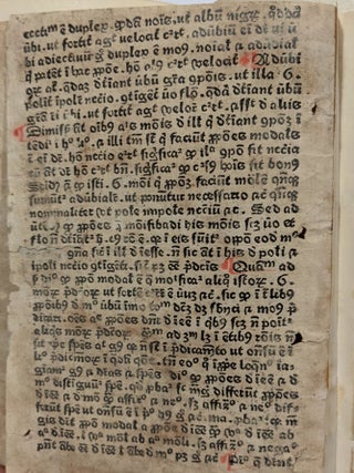 Scriptum in logica sua. // Explicit scriptu Antonii in sua logica veneciis correctum. // Scriptum super logica.