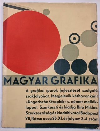 Item #2064 [Cover Title:] Magyar Grafika. A grafikai iparok fejleszteset szolgalo szakfolyoirat....