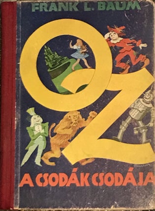 Item #2195 Oz a csodák csodája.(The Wizard of Oz). Frank L.: Oz a. csodák csodája...