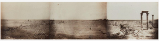 Item #2251 Panorama of Palmyra. Louis Vignes
