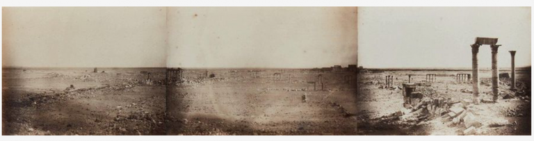 Item #2251 Panorama of Palmyra. Louis Vignes.