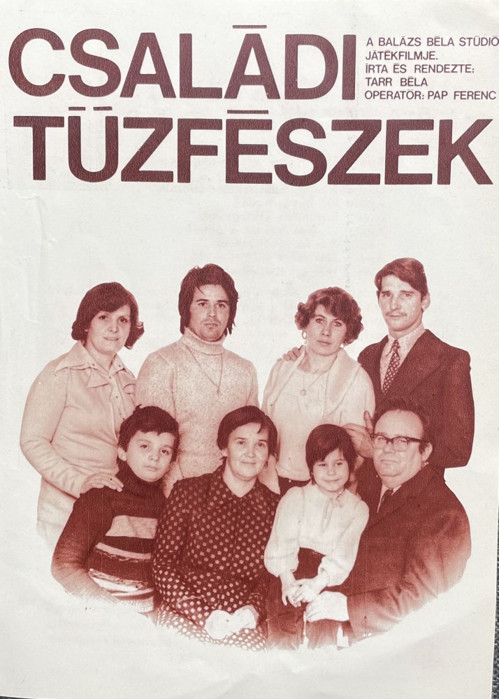 Item #2288 Family Nest [Csaladi Tuzfeszek] (Filmprogram). Bela Tarr, director.