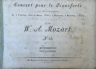 Item #2303 [Piano Concerto No. 15] Concert pour le Pianoforte avec Accompagnement de 2 Violons,...