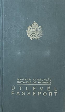 Leopold Aschner’s Hungarian Passport, Issued in Switzerland, December 1944.