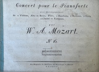 Item #2361 [Piano Concerto no. 25.] Concert pour le Pianoforte avec Accompagnement de 2 Violons,...