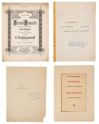 Item #2383 Collection of Sheet music from Wladyslaw Szpilman collection