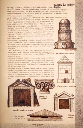 Item #2392 Építészeti enciklopédia (Architectural encyclopedia) Manuscript. ANDRETTI...