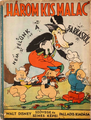Item #2393 Három kismalac. (Three little pigs). Walt Disney