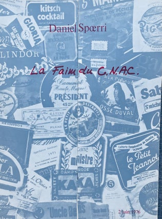 Item #2415 La Faim du C.N.A.C. Dîner de la Société Homonyme (Menu with invitation card)....