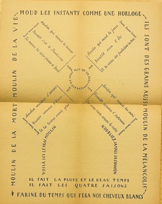 Une Exposition de Poèmes (with Moulin de la mort leaflet)