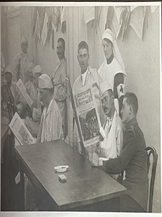 Photo album of World War I. hospital